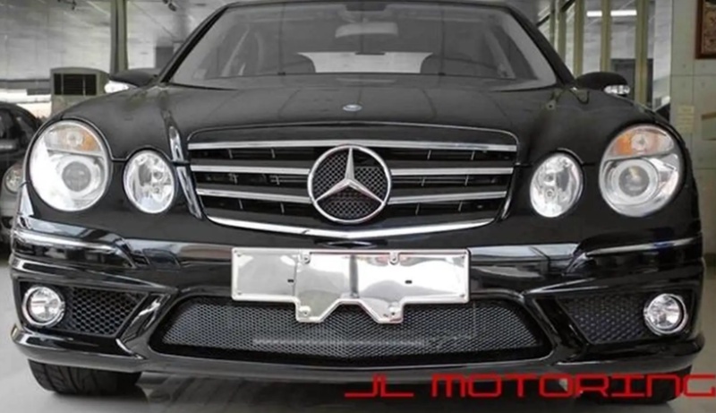 Облицовка на капот Меrcedes Benz W211